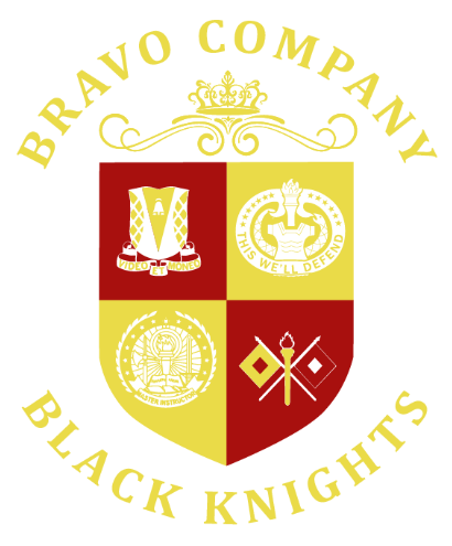 Bravo Co Black Knights Shirt Logo